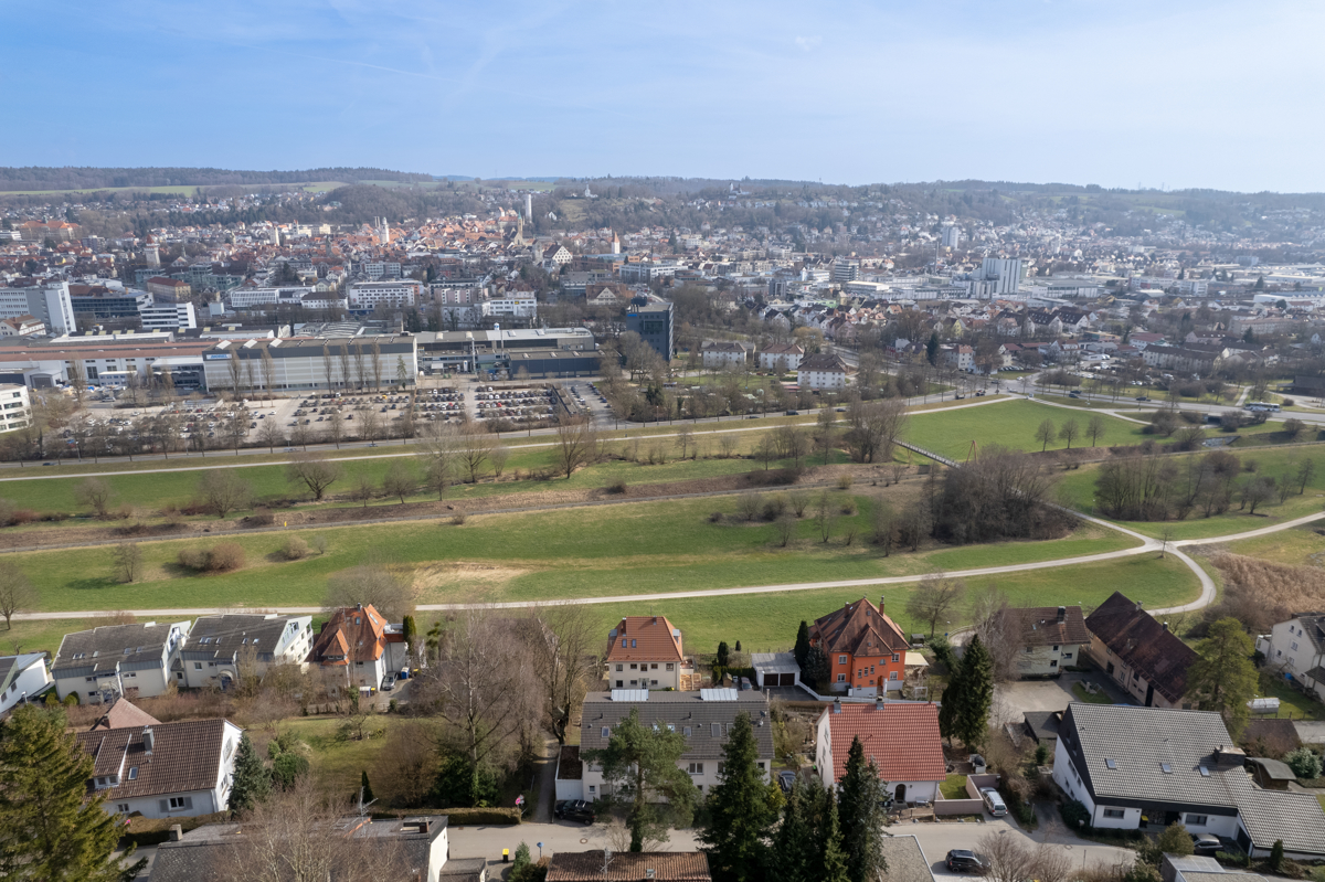 Luftbild Blick auf Ravensburg