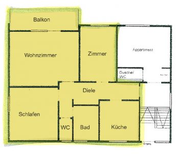 Schöne Stadtrandlage, 88250 Weingarten, Wohnung