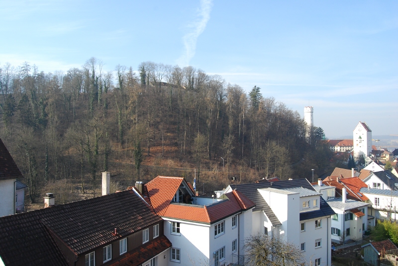 Panoramablick auf den Ravensburger Mehlsack und Obertor