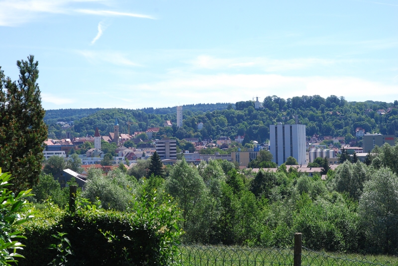 Panoramablick auf Ravensburg
