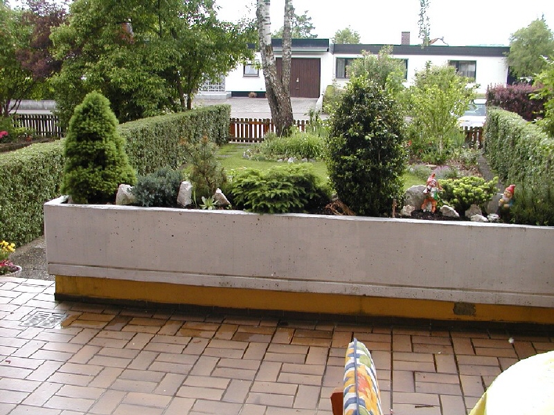 Balkon- und Gartensituation
