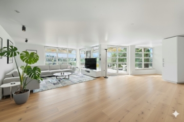 Großzügige Wohnung mit traumhaftem Alpenblick, sonnigem Terrassengarten und Aufzug, 88069 Tettnang, Etagenwohnung